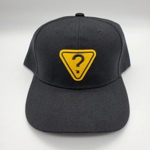 Novelty Hat New Handmade Black Adjustable Iron On Patch Funny